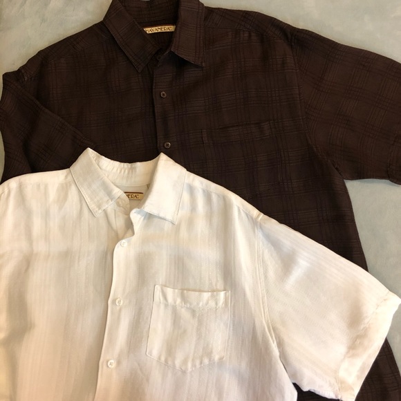 ✅ SOLD! Havanera Short Sleeve Button Down Bundle - Picture 2 of 11